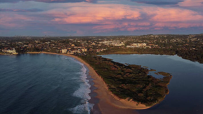 Natural Wall Art featuring the photograph Sunrise In Dee Why by Andre Petrov