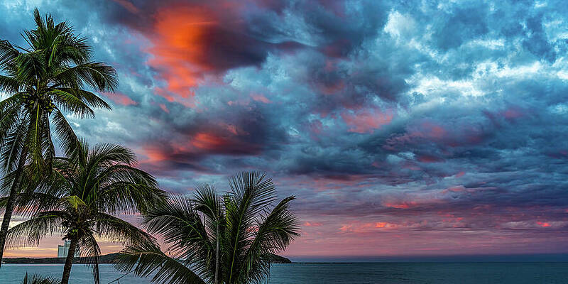 Sunrise Wall Art featuring the photograph Sunrise Mazatlan Sinaloa Mexico by Tommy Farnsworth
