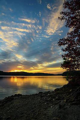 Atlanta Wall Art featuring the photograph Sunrise On Lake Allatoona by Anthony Hightower