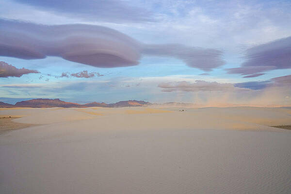 Wall Art featuring the photograph Sunrise Sandstorm by Sunniye Buesing