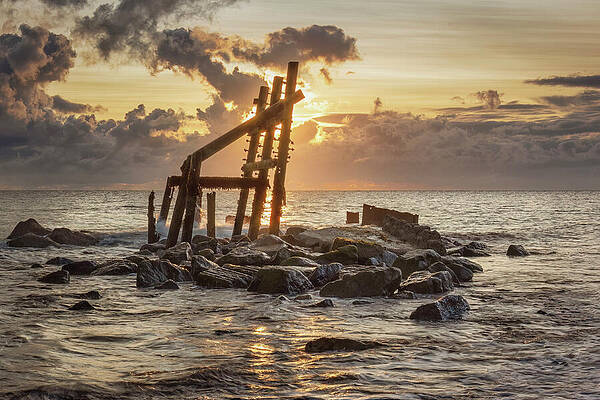 Dramatic Wall Art featuring the photograph Sunrise Sentinels by Charnwood Photography Fine Art