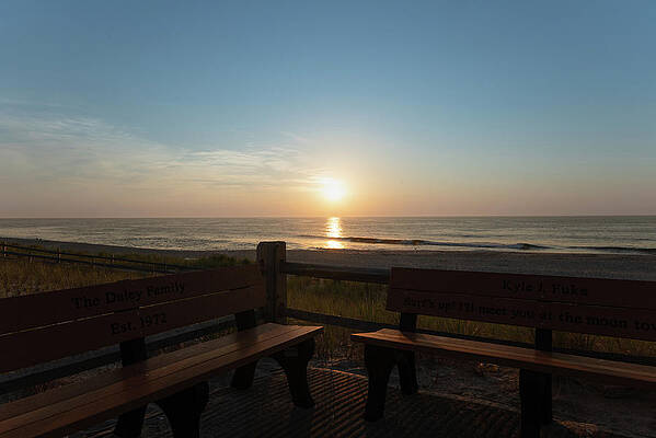 Summer Wall Art featuring the photograph Sunrise View From The Deck by Matthew DeGrushe