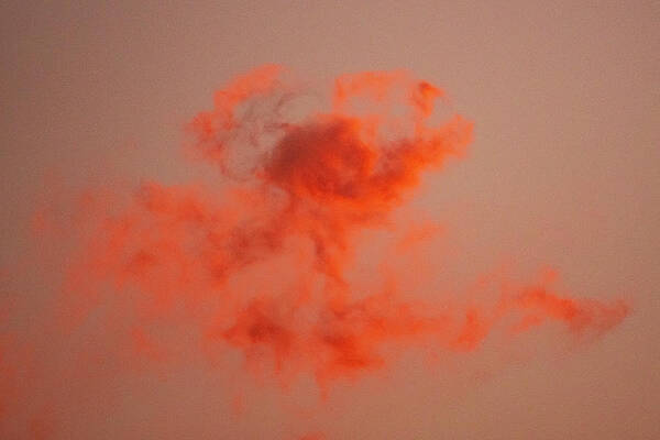 Cloud Photograph - Sunset Aliens by Jeff Phillippi