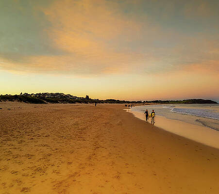 Natural Wall Art featuring the photograph Sunset At Long Reef by Andre Petrov
