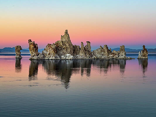 Mono Lake at Sunset Photograph