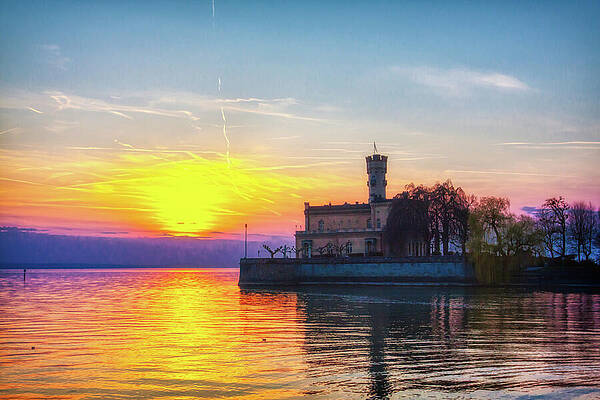 Serene Photograph - Sunset Colors by Tatiana Travelways