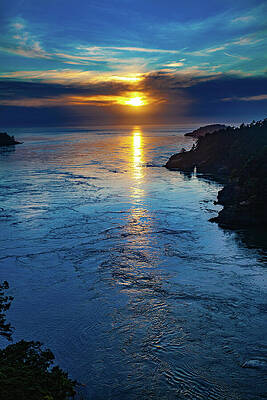 Nature Wall Art featuring the photograph Sunset Deception Pass by Tommy Farnsworth