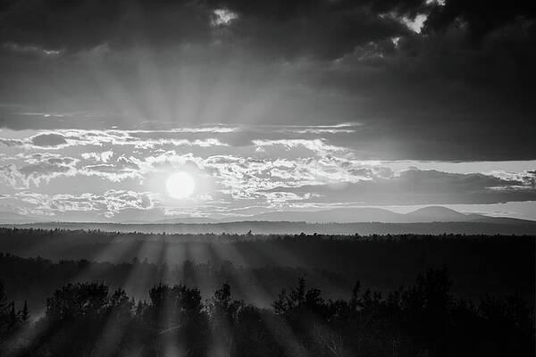 Beautiful Photograph - Sunset From Mills Ridge by Craig A Walker