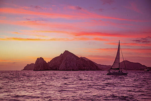 California Wall Art featuring the photograph Sunset In Cabo 5 by Cindy Robinson