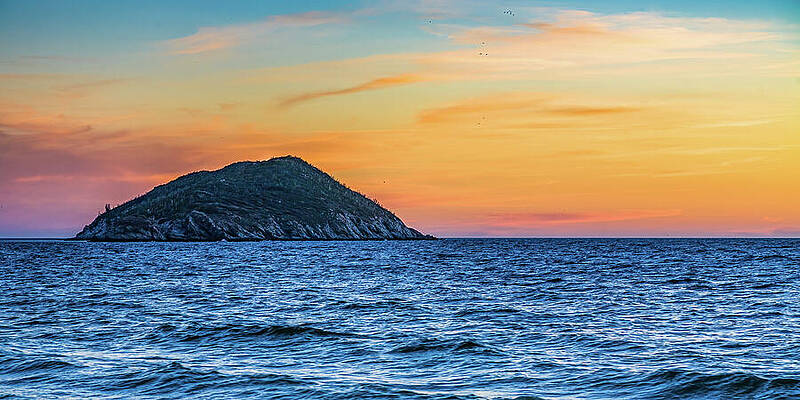 Sunset Wall Art featuring the photograph Sunset On The Sea Of Cortez San Carlos Mexico by Tommy Farnsworth