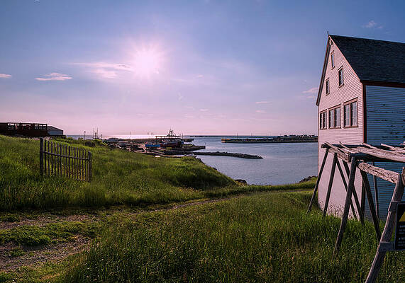 Sunset Photograph - Sunset Over Bonavista Harbour, Newfoundland 2 by John Twynam