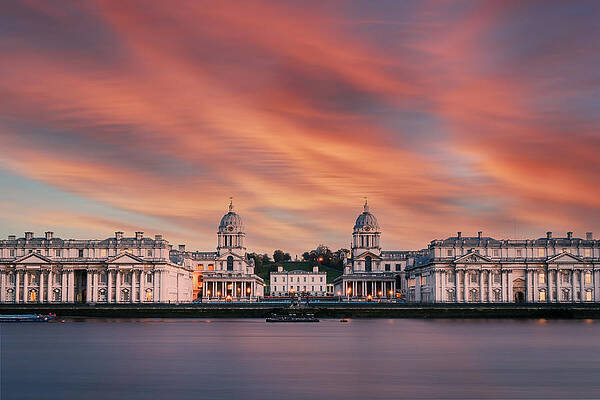Sunset over Greenwich by Andrew Lalchan