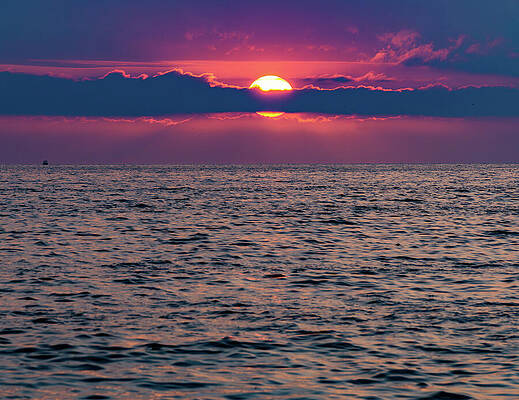 Nature Wall Art featuring the photograph Sunset Over Puerto Vallarta by Tommy Farnsworth