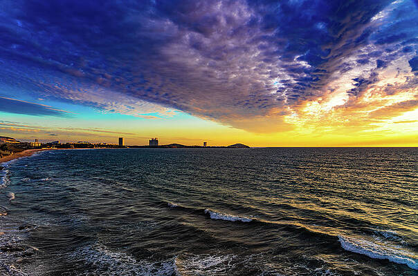Photograph - Sunset Punto Cerritos Mazatlan Mexico by Tommy Farnsworth