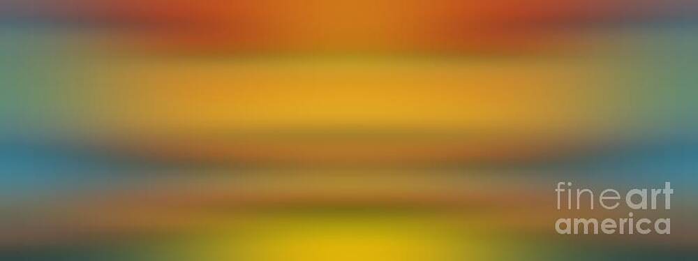 Vibrant Photograph - Sunset Range Colors by Stefano Senise