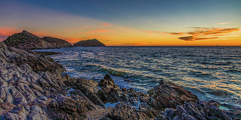 Sunset Wall Art featuring the photograph Sunset San Carlos On Sea Of Cortez by Tommy Farnsworth