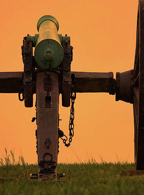 Historical Wall Art featuring the photograph Sunset's Silence by American Landscapes