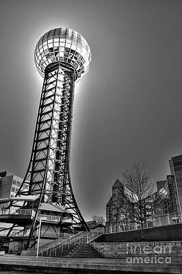 Photograph - Sunsphere by Randall Dill