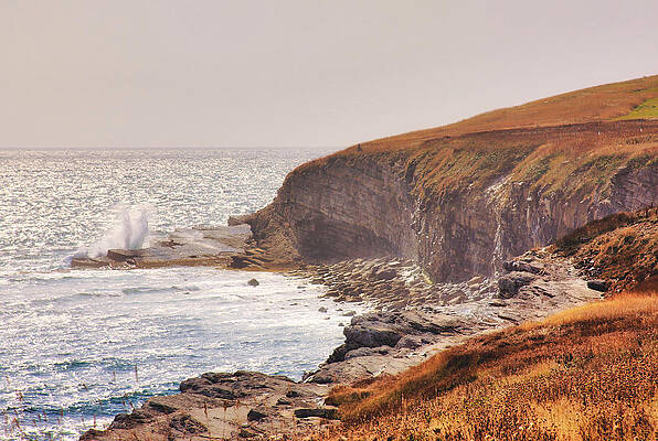 Wall Art featuring the photograph Surf And Rocks by Tatiana Travelways