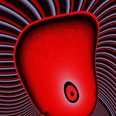 Modern Wall Art featuring the digital art Surprise by Vic Eberly