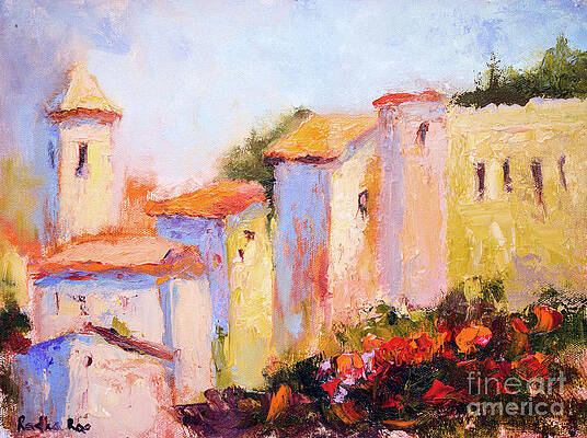 Surrounded By Flowers by Radha Rao