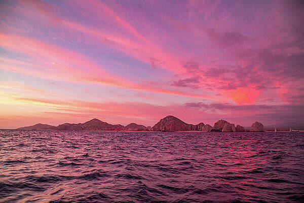 California Wall Art featuring the photograph Suset In Cabo 6 by Cindy Robinson