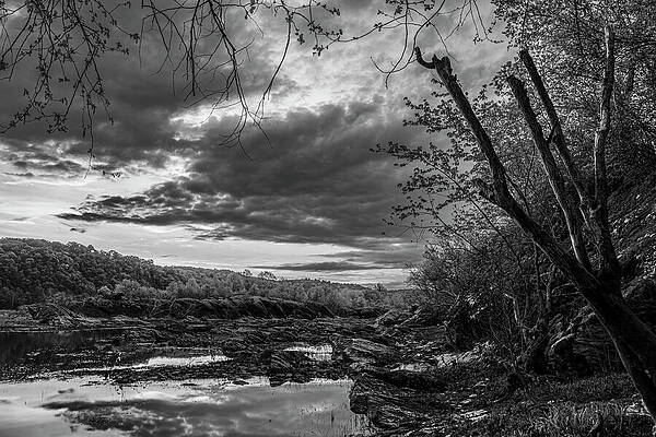 Pennsylvania Photograph - Susquehanna River Valley In Black And White by Anthony Hightower