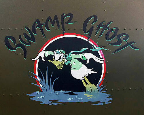 Photograph - Swamp Ghost Nose Art by American Landscapes