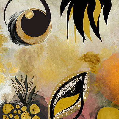 Wall Art featuring the mixed media Sway by Canessa Thomas