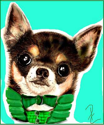 Mixed Media - Sweet Betty by Pamela Calhoun