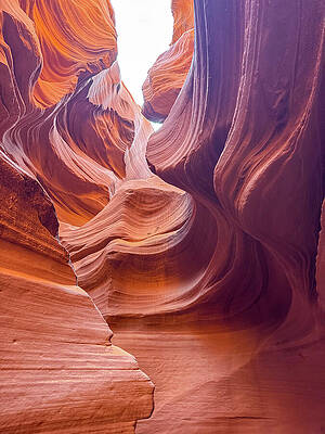 Majestic Antelope Canyon View Photograph