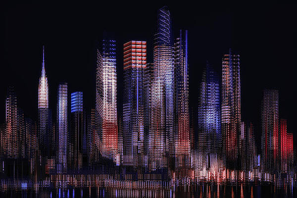 Wall Art featuring the photograph Symphony Of Light by Susan Candelario