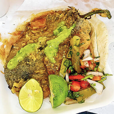 Taco Chile Relleno by William Scott Koenig