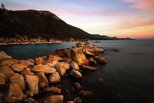 Sky Photograph - Tahoe Evening by Mike Lee