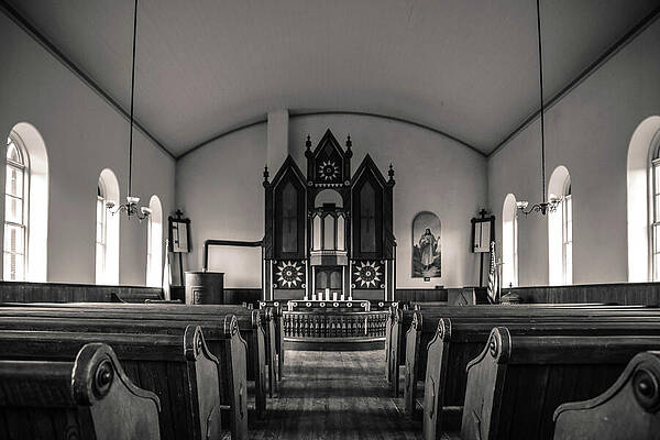 Church Photograph - To The Front - Horizontal by KC Hulsman