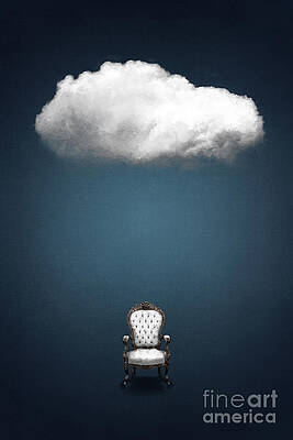 Seat Below a Cloud Digital Art
