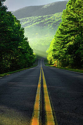 Wall Art featuring the photograph Take The Scenic Route by KC Hulsman