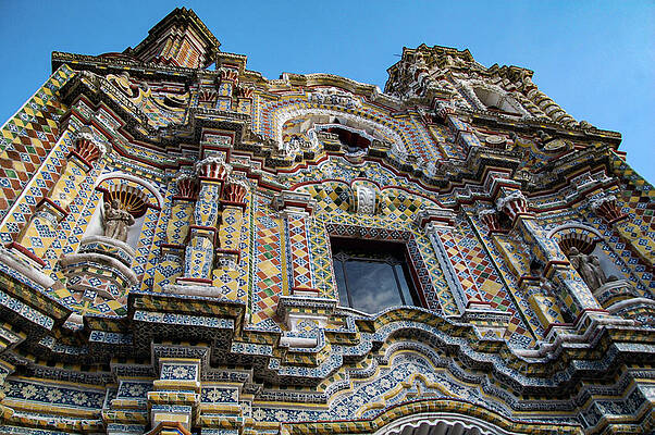 Mexico Photograph - Talavera Temple by William Scott Koenig