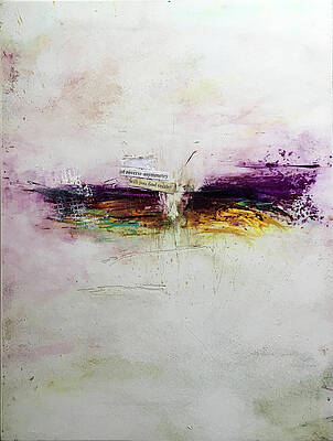 Abstract Wall Art featuring the painting Tantra Calling by Rodney Frederickson