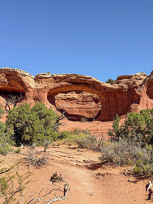 Majestic Red Rock Archway Photograph