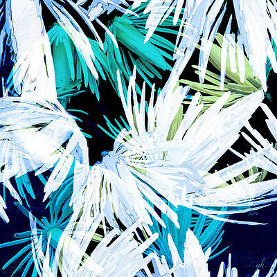Summer Digital Art - Tassels Tossed by Gina Harrison
