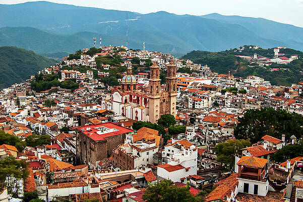 Mexico Photograph - Taxco From Above by William Scott Koenig