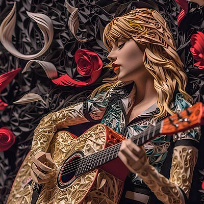 Digital Art - Taylor by Paul Charles