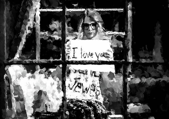 Black And White Digital Art - Taylor Swift, All's Fair In Love And Poetry by Gradify Creations