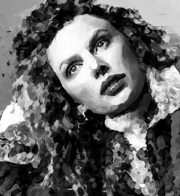 Expression Wall Art featuring the digital art Taylor Swift, You Need To Calm Down by Gradify Creations