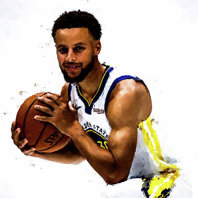 Sports Wall Art featuring the digital art Team USA WINS GOLD Over France As Steph Curry Explodes To Seal It by Gradify Creations
