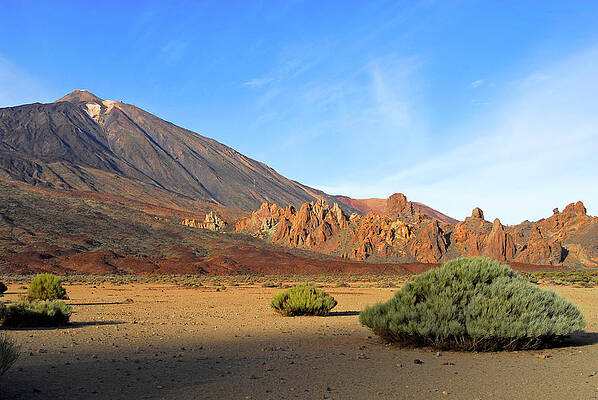 Photograph - Teide Vulcano Mountain In Tenerife, Canary Island by Severija Kirilovaite