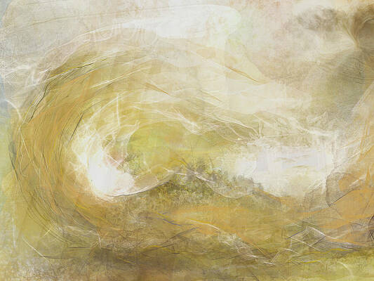 Ethereal Swirl of Colors Wall Art