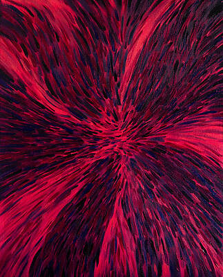 Wall Decor Painting - Tension No. 4 by Michel Cruz-Garcia