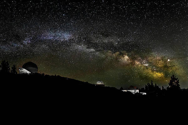 Mountain Wall Art featuring the photograph Terrestrial Space Station by Tim Lyden